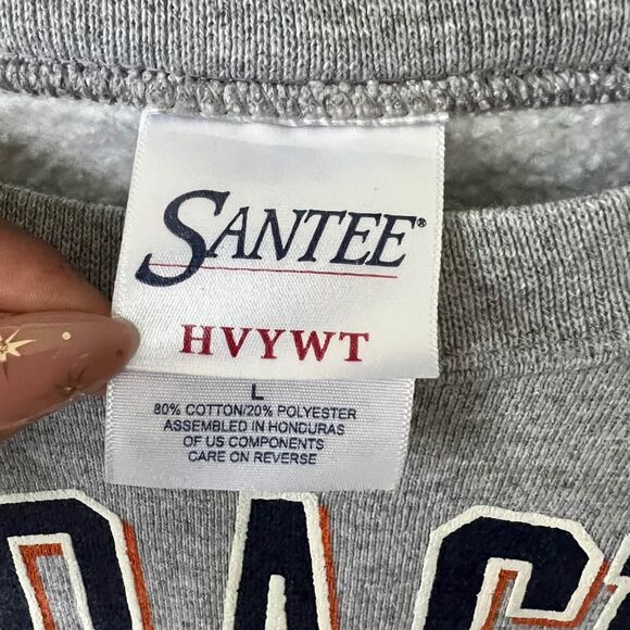Vintage Syracuse University Sweatshirt Large Heavyweight Collegiate Streetwear - Picture 3 of 7